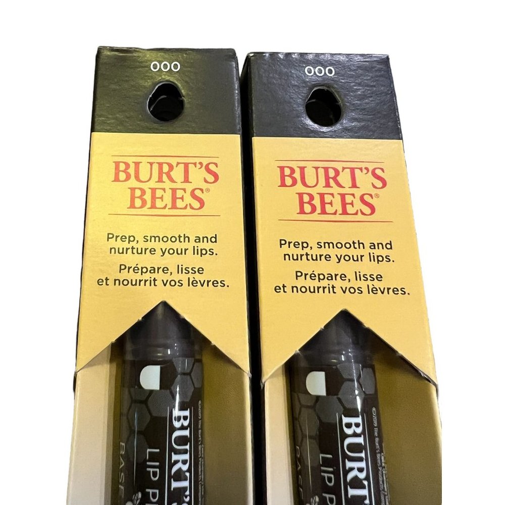 2 Burts Bees Lip Primer Prep Smooth Nurture Your Lips NEW in Box